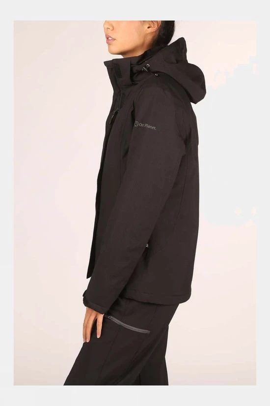 Our Planet Womens Relief Insulated Jacket - Image 4