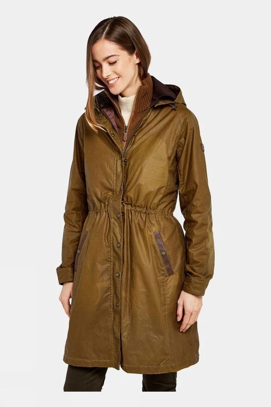 Dubarry Womens Ballyvaughan Wax Coat - Image 2
