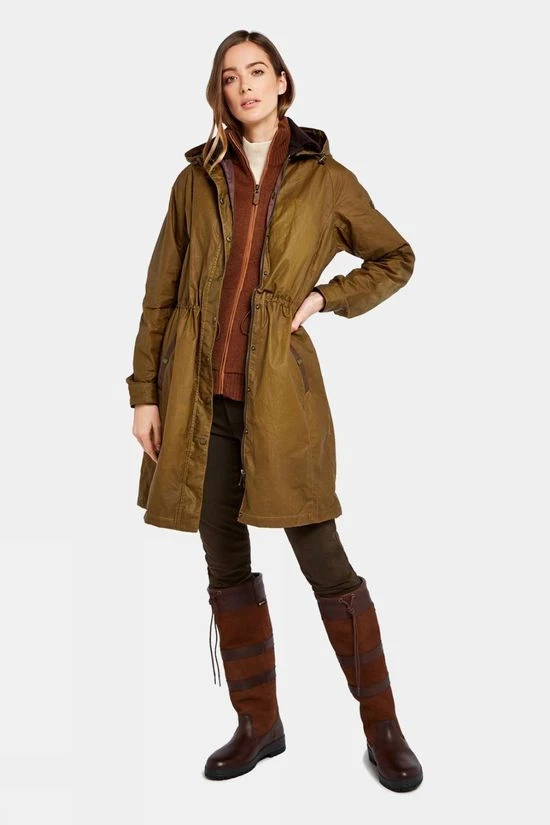 Dubarry Womens Ballyvaughan Wax Coat - Image 4