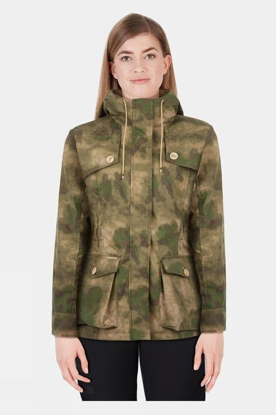 Troy London Womens Wax Parka Jacket - Image 6
