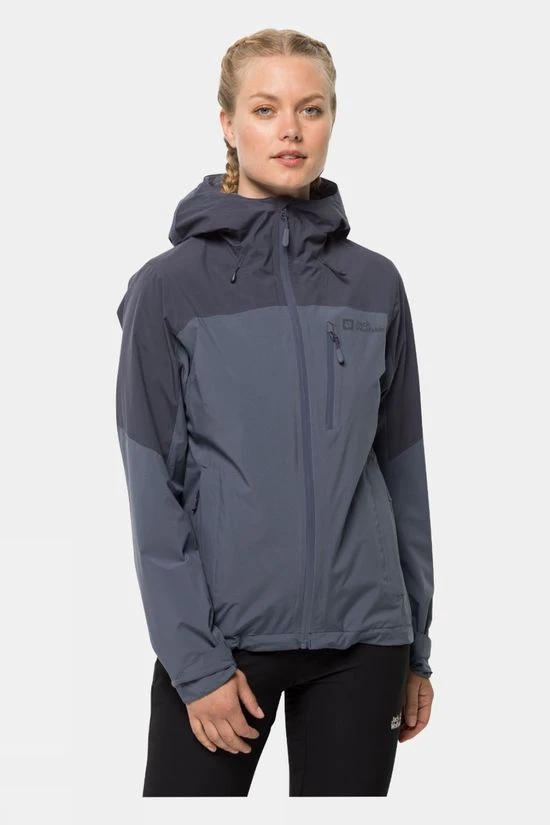 Jack Wolfskin Womens Go Hike Waterproof Jacket - Image 3