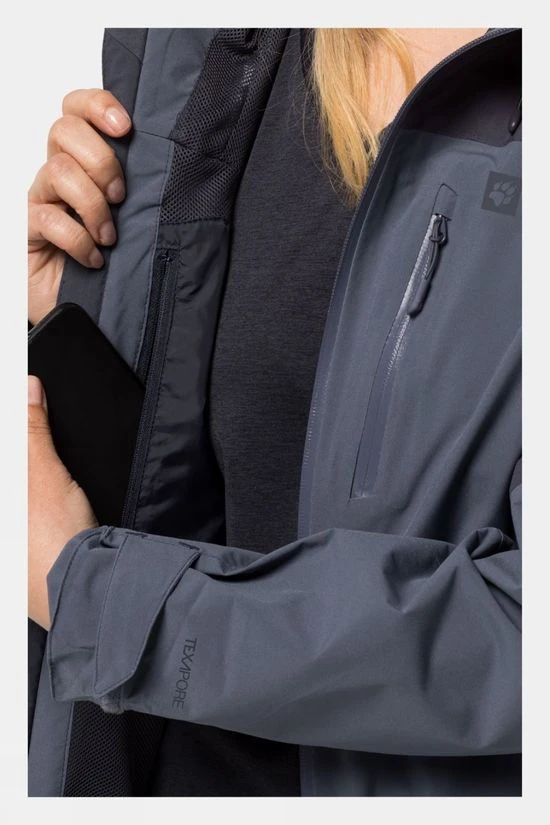 Jack Wolfskin Womens Go Hike Waterproof Jacket - Image 8