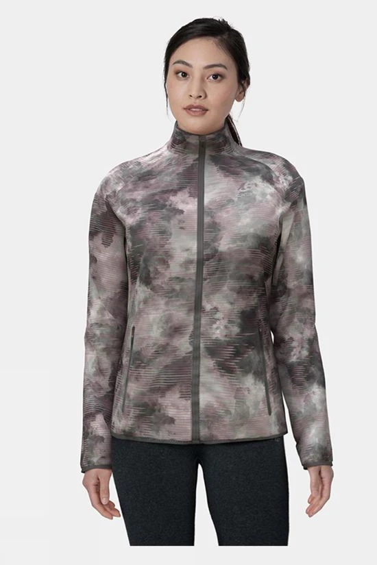 Odlo Womens Essential Light Print Running Jacket - Image 3