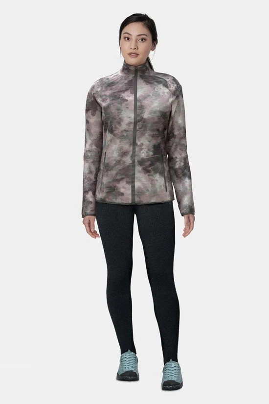 Odlo Womens Essential Light Print Running Jacket - Image 4